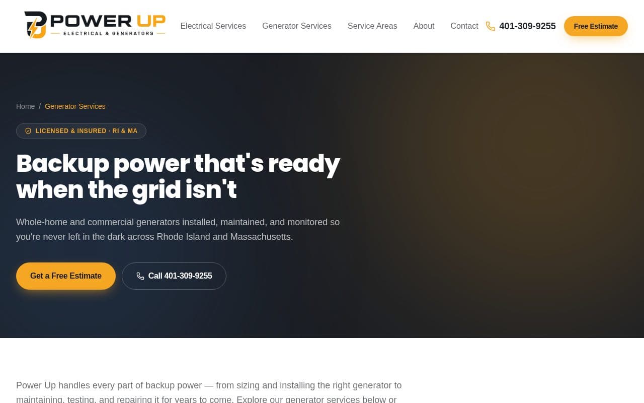 Generator services hub